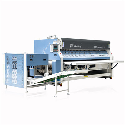 百強高速燙平線和傳統(tǒng)燙平線對比-GZD-3300-IV-V高速折疊機(jī)（自帶堆碼）